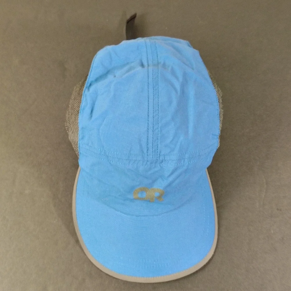 Outdoor Research Swift Cap Hat Blue Nylon Mesh Panel Breathable Running